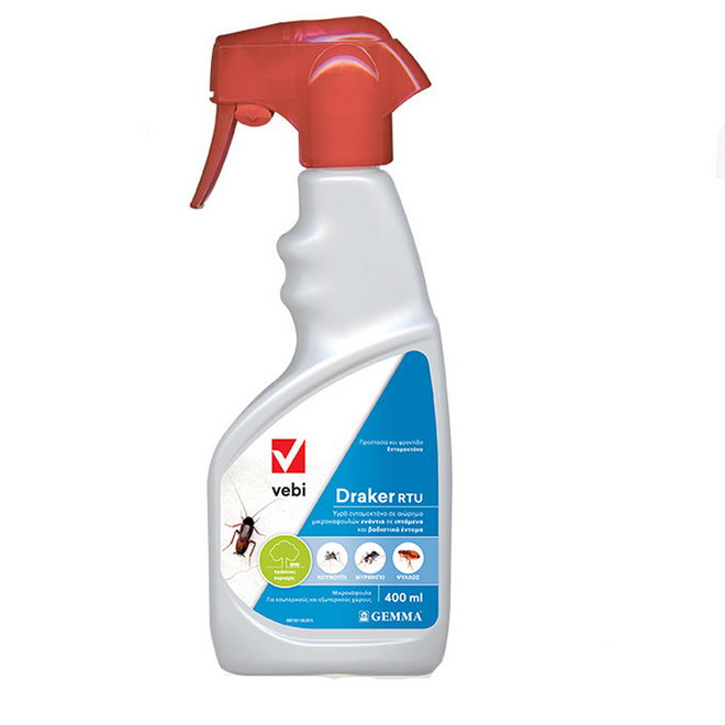 Εντομοκτόνο draker rtu 400 ml Εντομοκτόνο draker rtu 400 ml